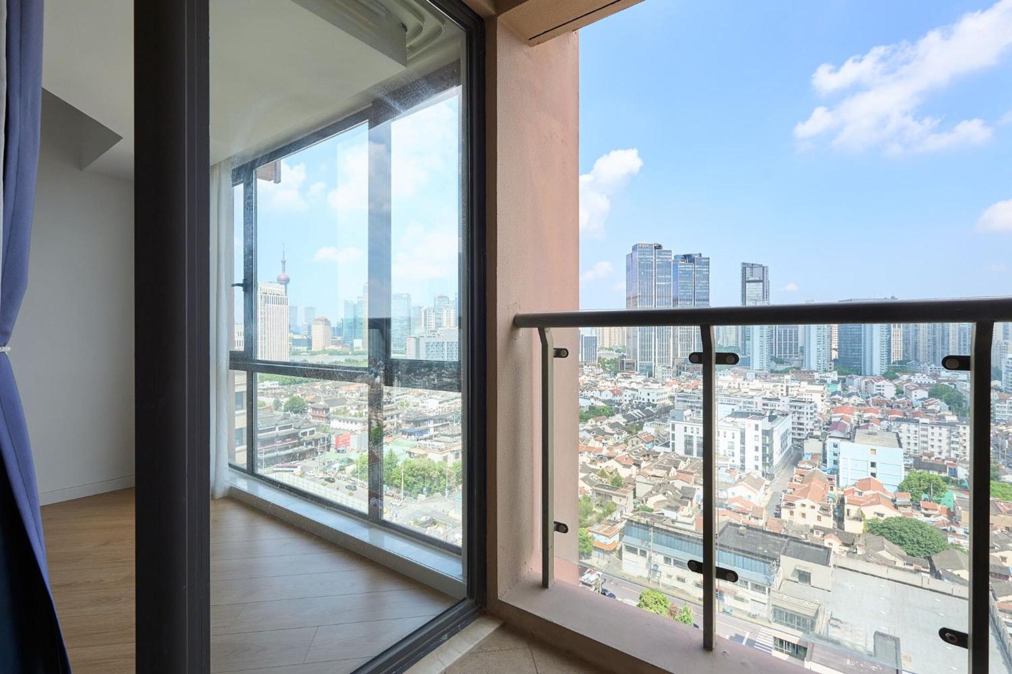 Apartment Eastern Hub - Bund Branch Near Yuyuan Garden Convenient Subway